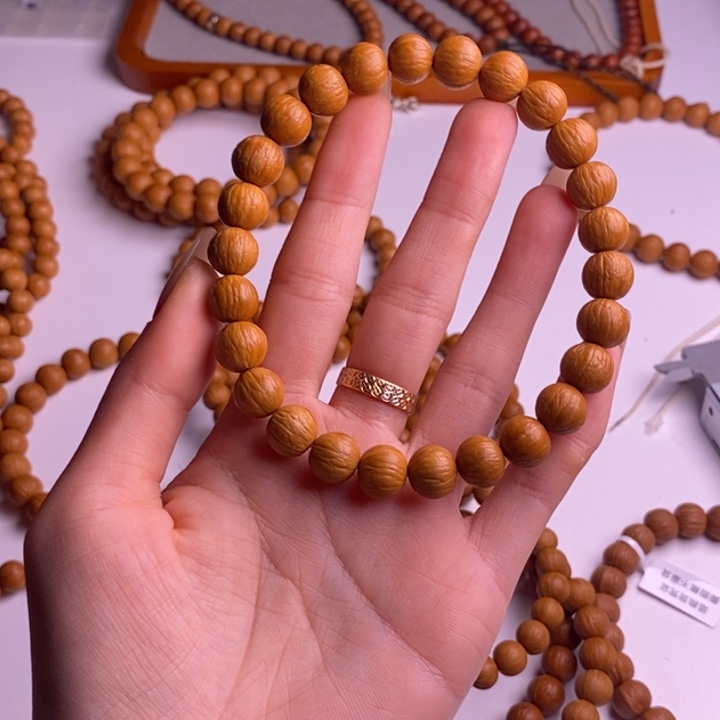 往***零手串猴头核桃聚宝盆10➕手串