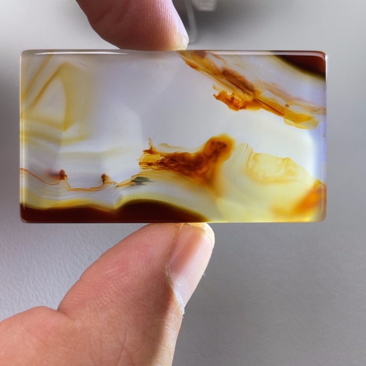 玛瑙/玉髓颈饰未镶嵌1*2