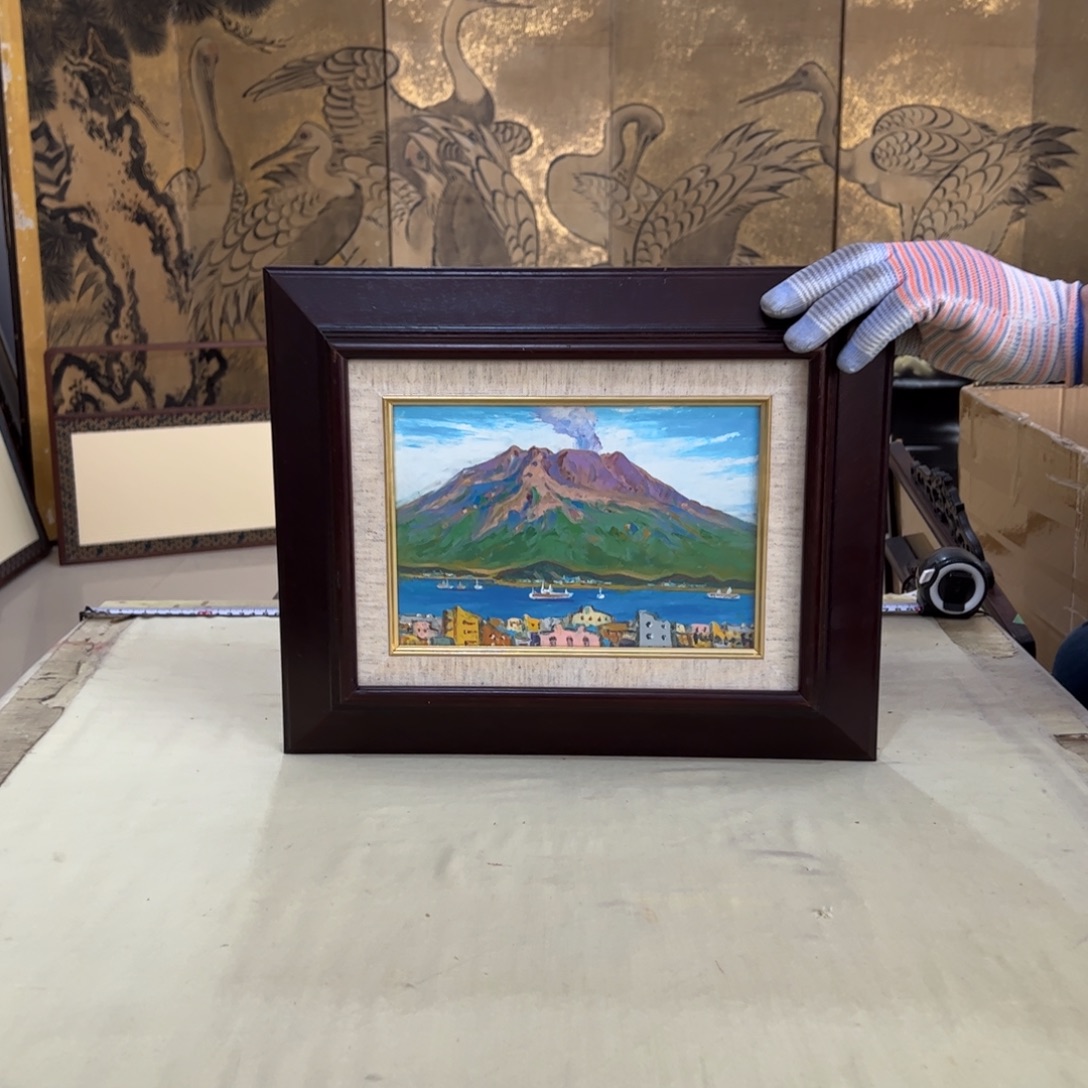 用***0绘画屏风框画茶空间设计