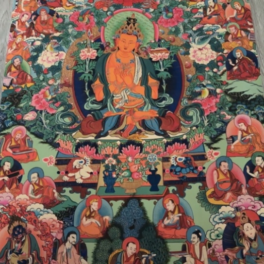 装裱画金典唐卡作品佳作