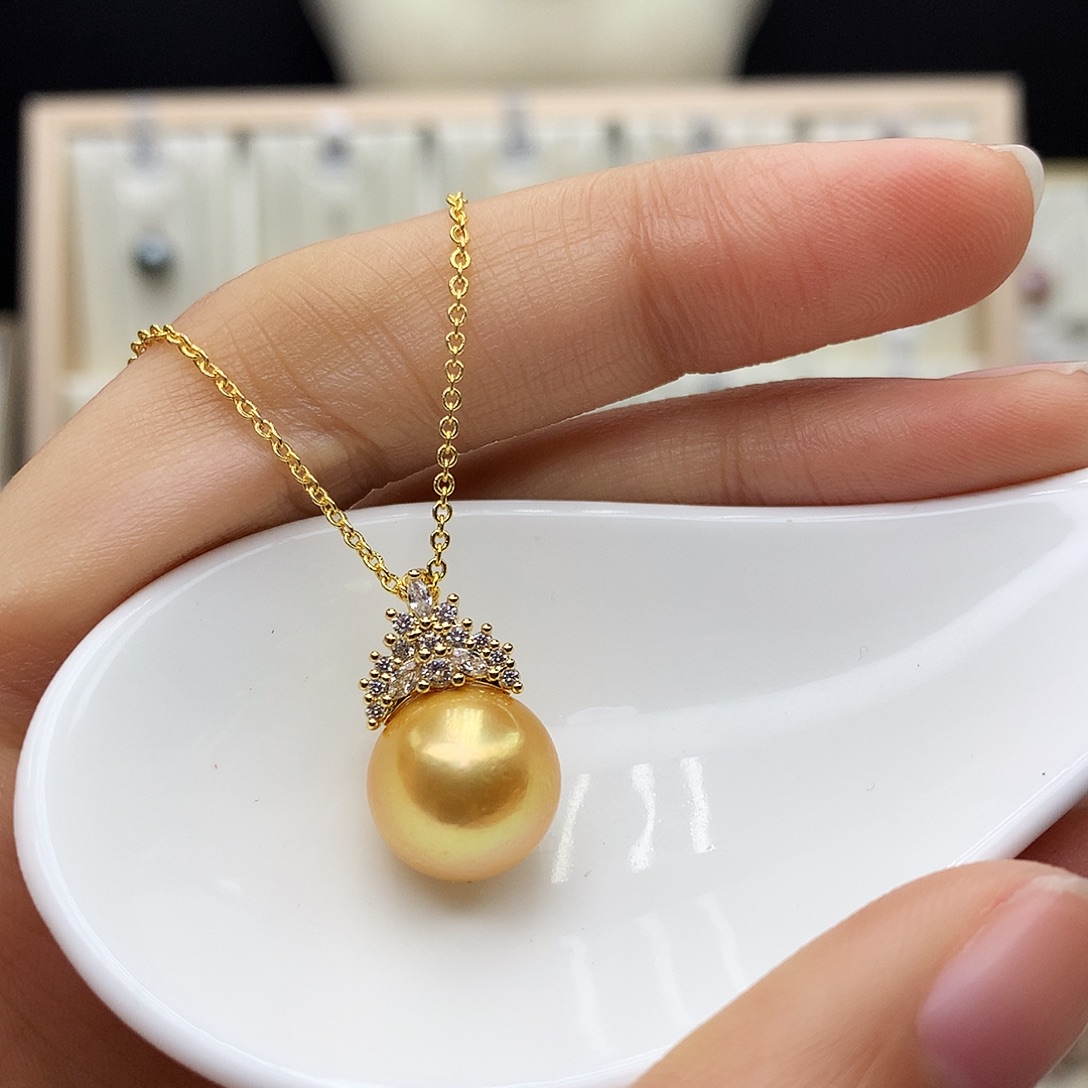 合金颈饰淡水珍珠