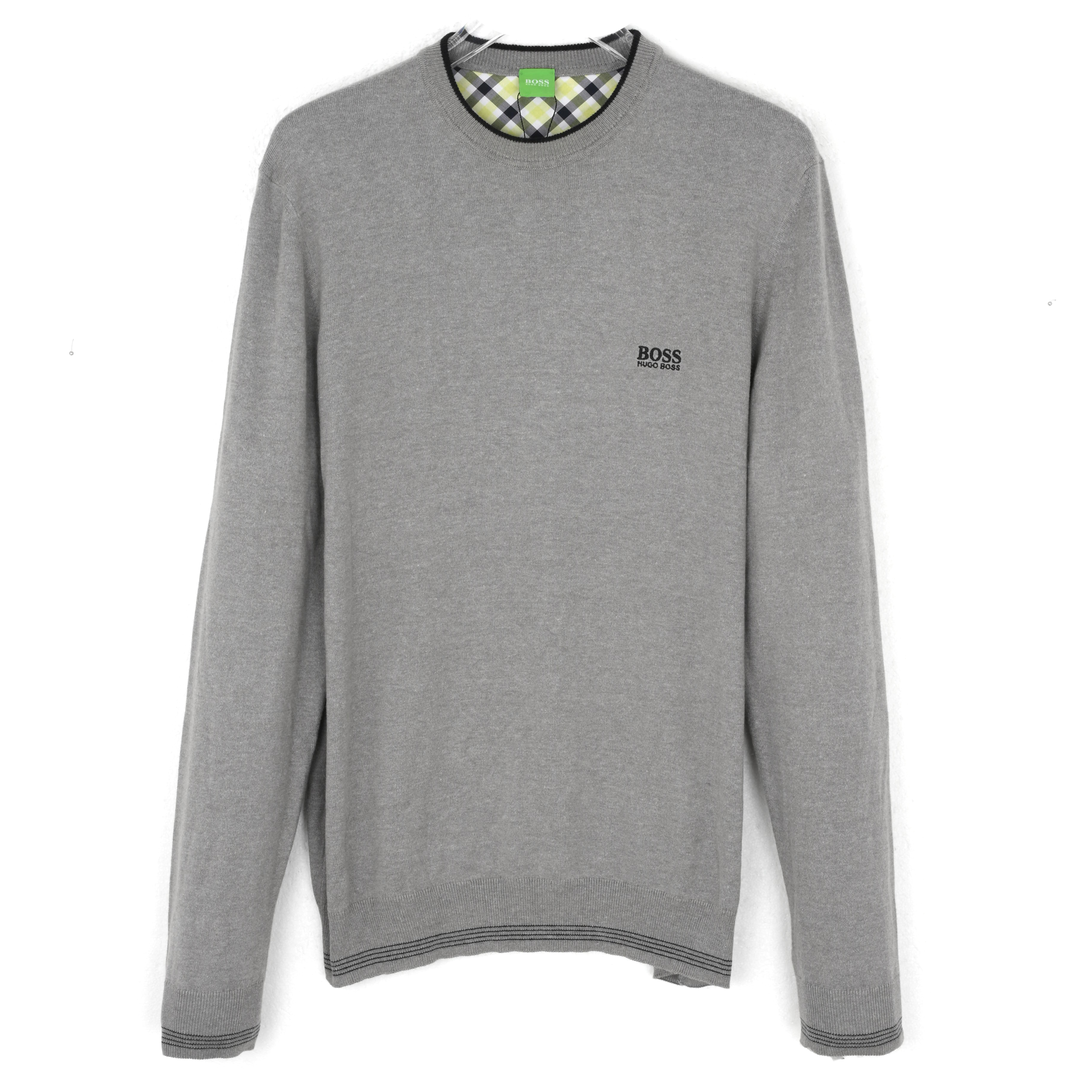 HugoBoss/雨果博斯男士常规款休闲圆领针织衫 50239959