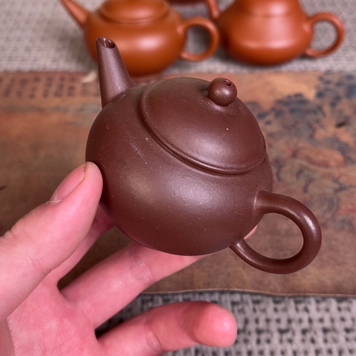 紫砂茶壶小品功夫茶封釉