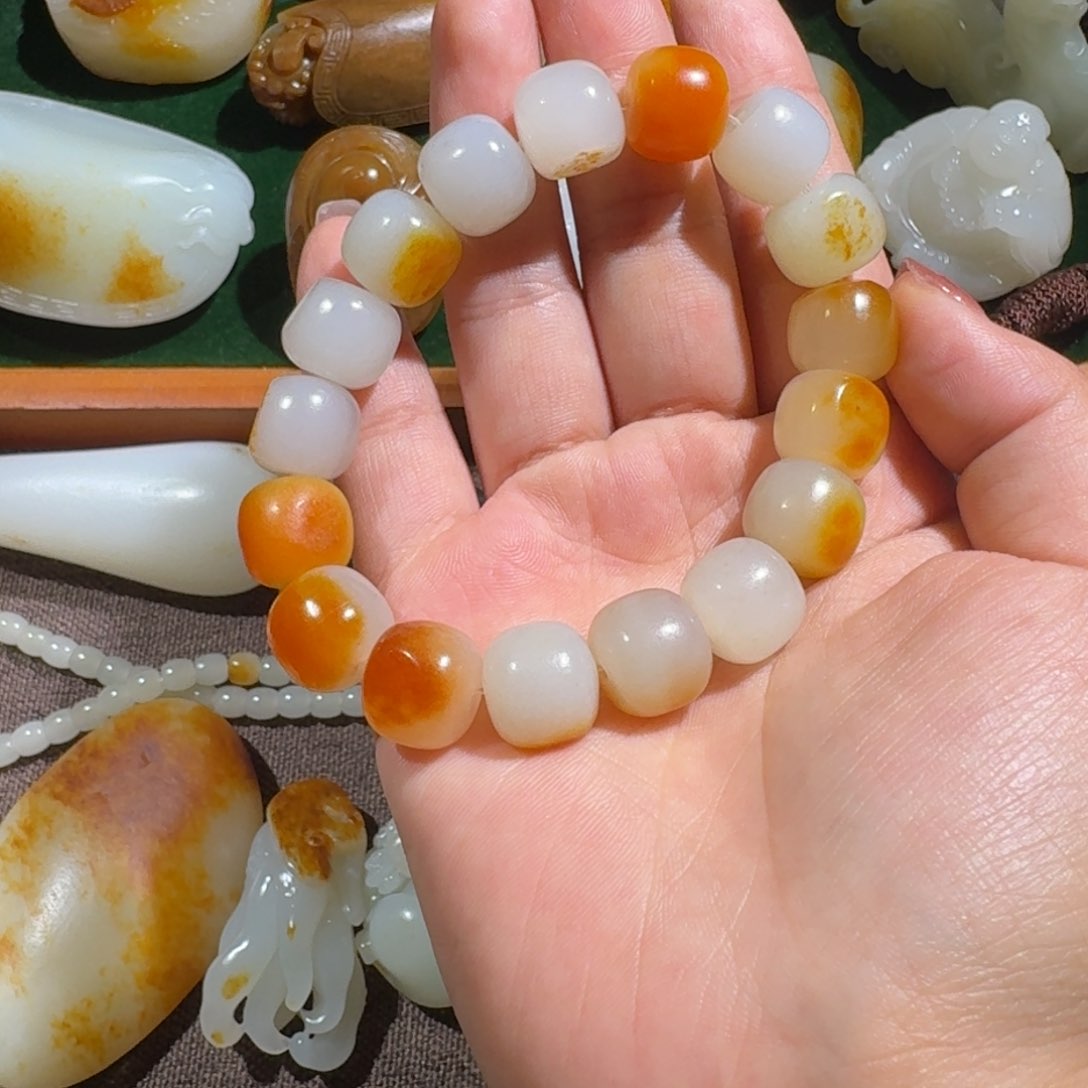 和田玉挂件未镶嵌小*