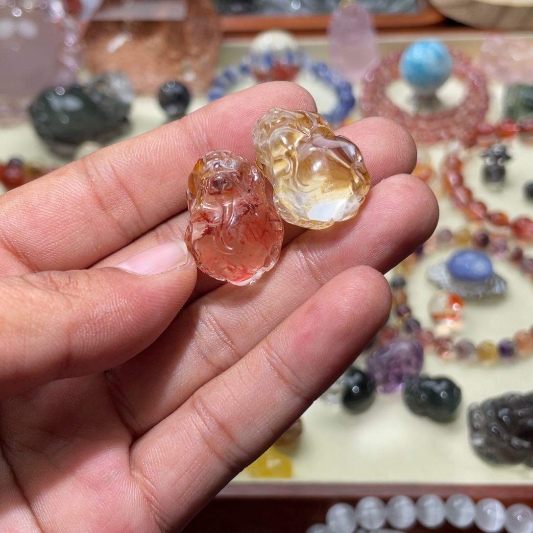 雨***航未镶嵌水晶吊坠(不含链)