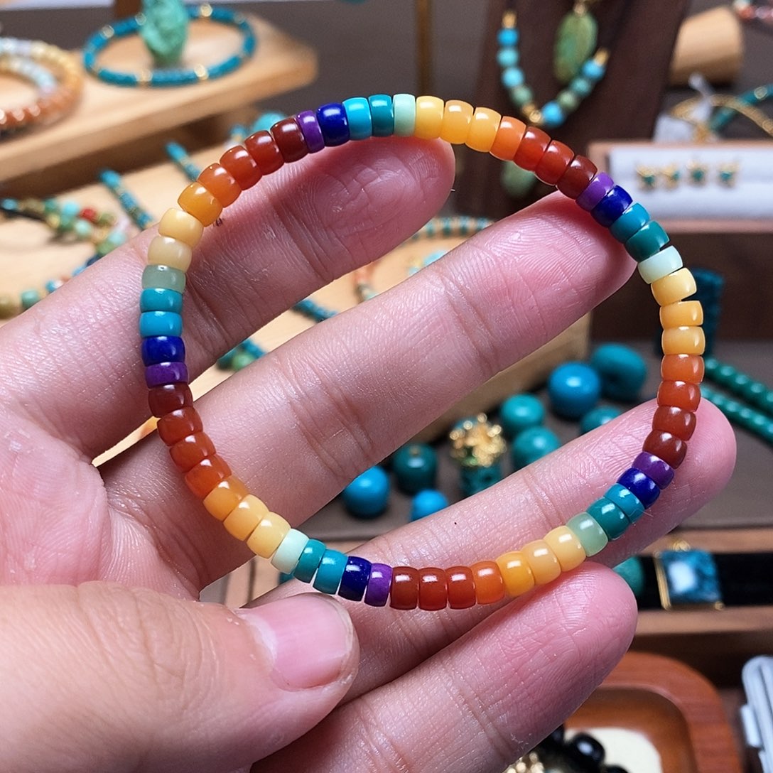 绿松石珠宝奇石未镶嵌