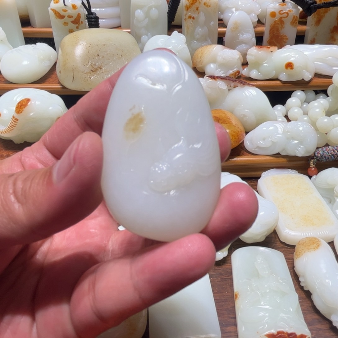 和田玉挂件未镶嵌