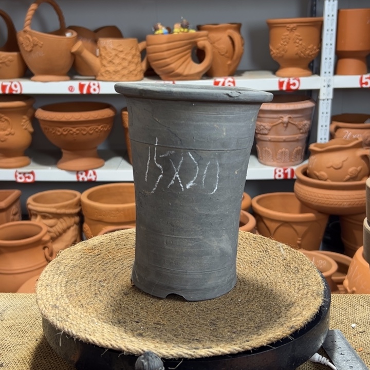 15×20 高温黑陶微瑕