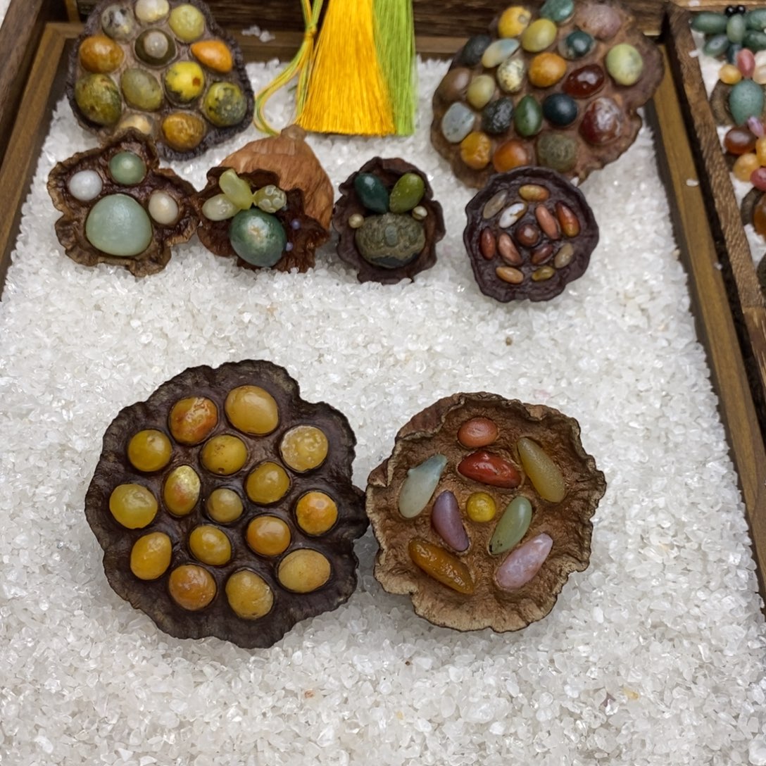 莲蓬摆件工艺品等