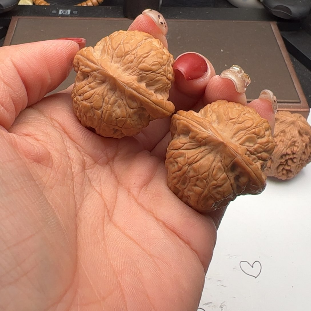 文玩核桃吊坠滢乾隆磨35