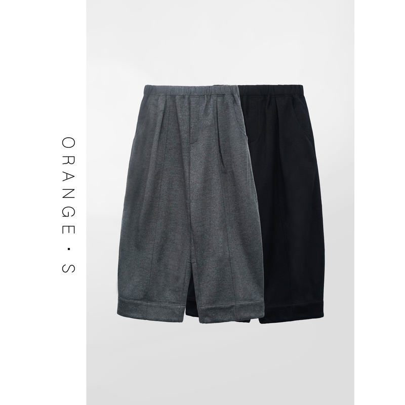 【7分松弛靴裤】秋冬专属！ 甄选优质厚实毛呢百搭通勤羊毛阔腿裤