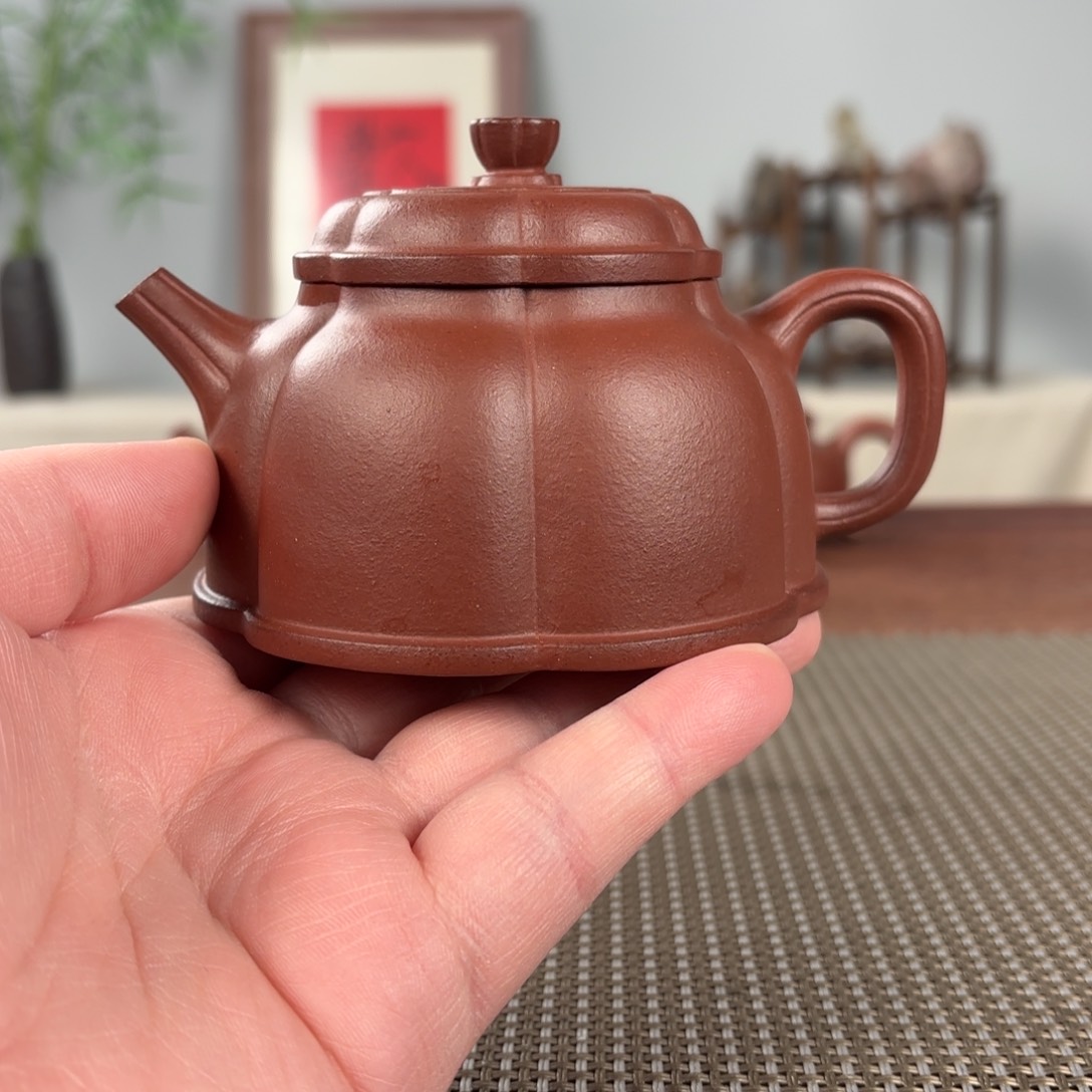 紫砂茶壶黄龙山原矿紫砂壶