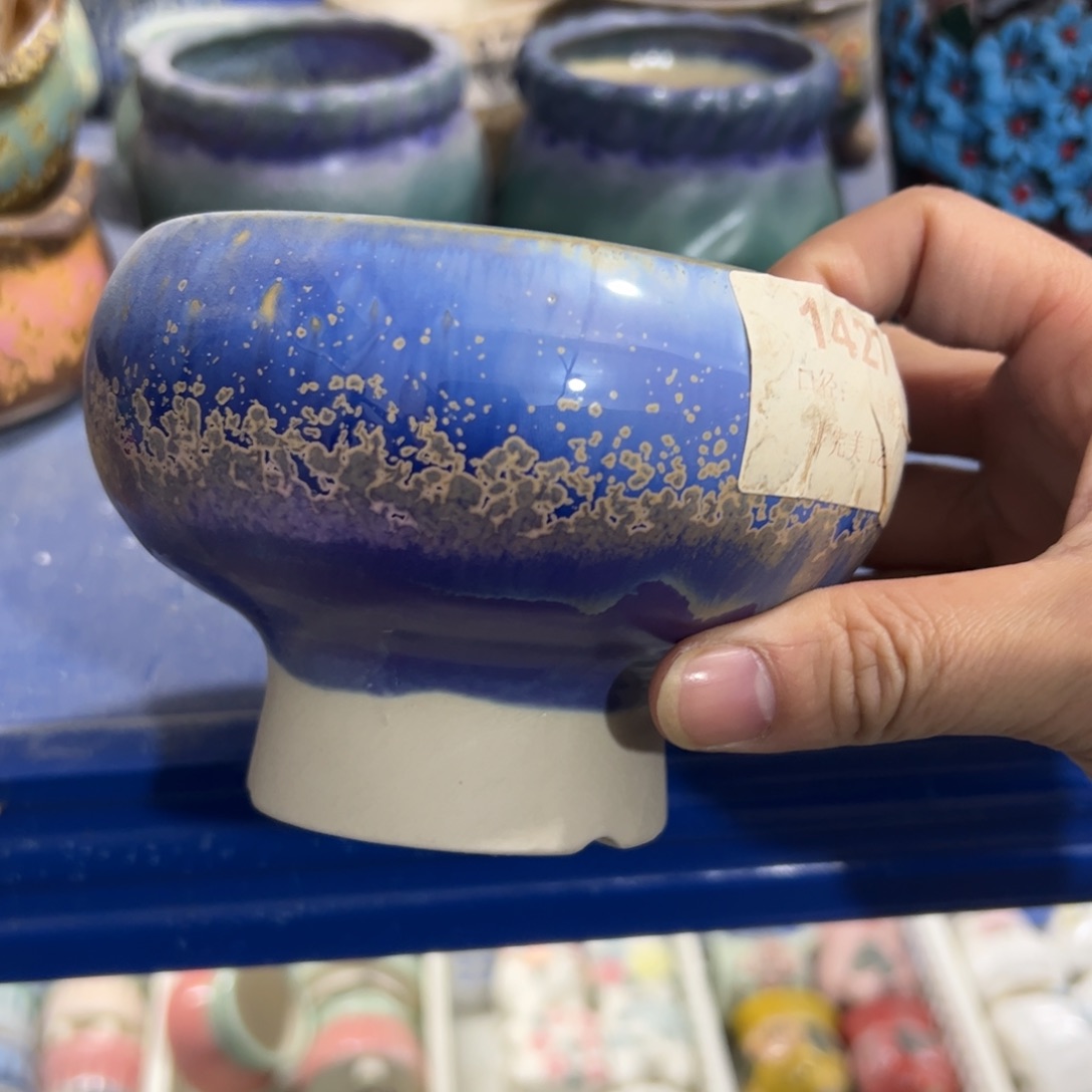 陶瓷多肉小花盆@@1427