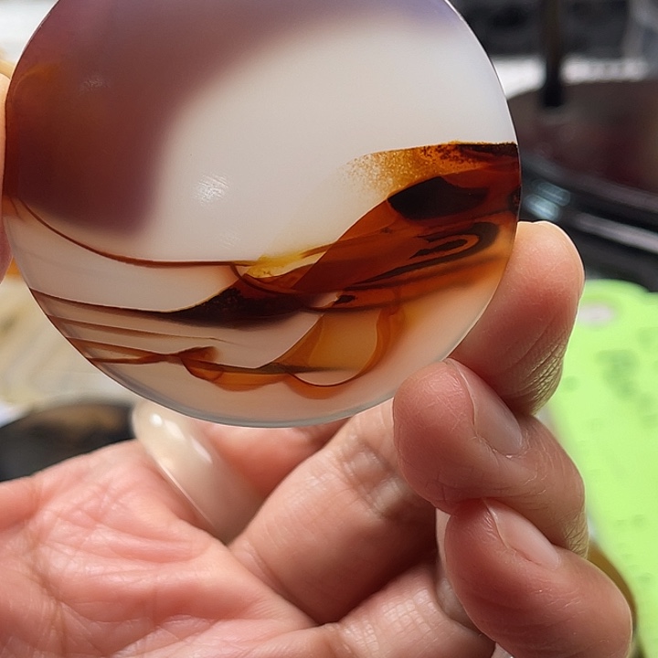 晚***M玛瑙/玉髓未镶嵌颈饰