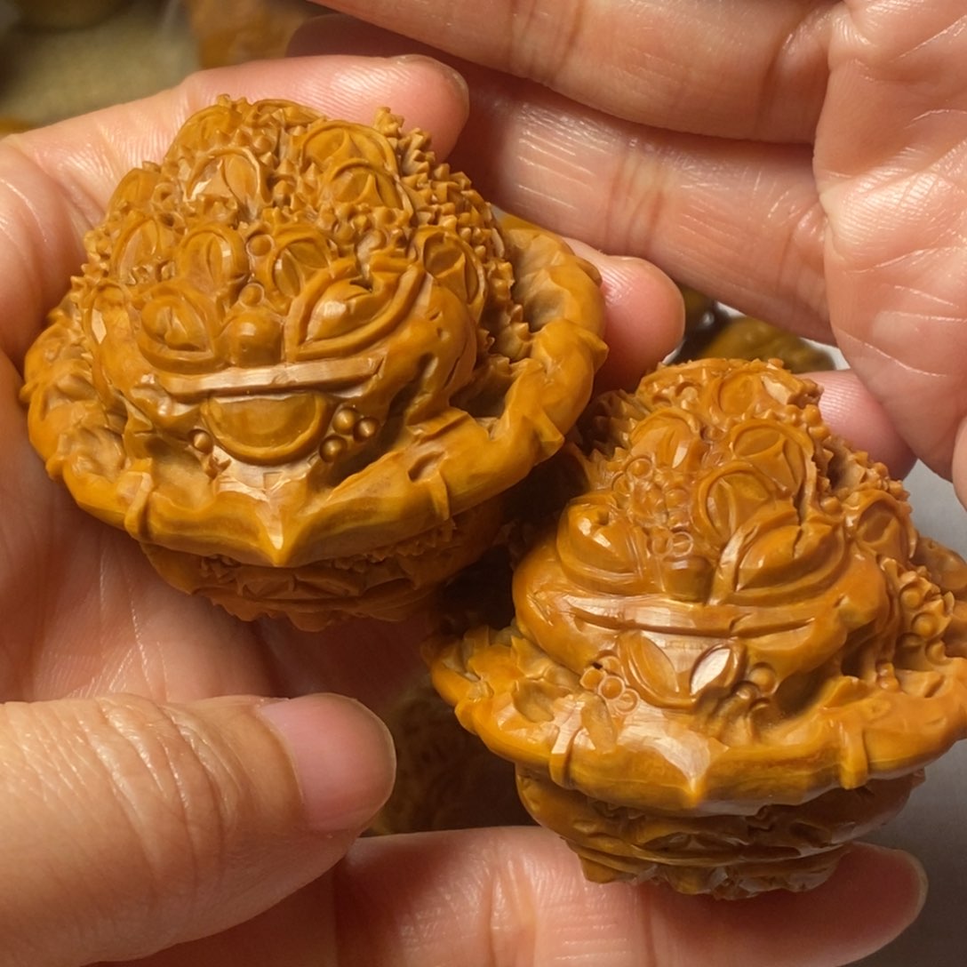 橄榄核手串/手链金蟾核桃