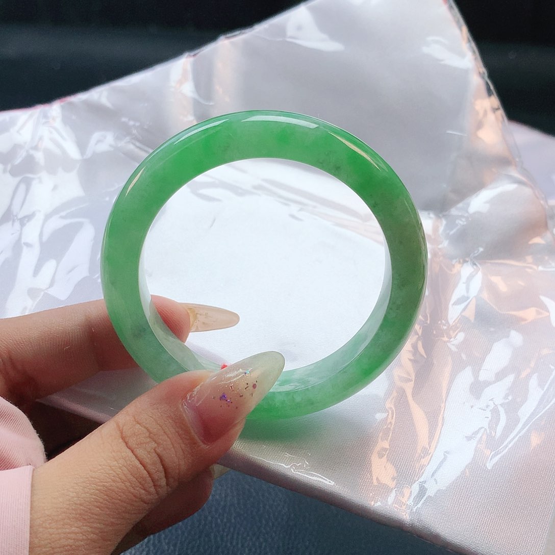 未镶嵌手镯翡翠51 天然缅甸a货翡翠2613