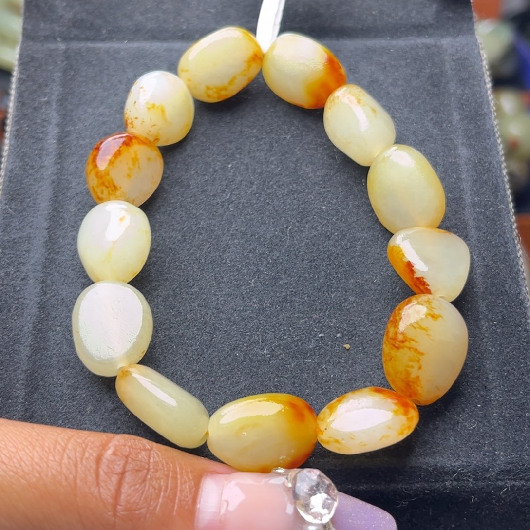 未镶嵌手串和田玉