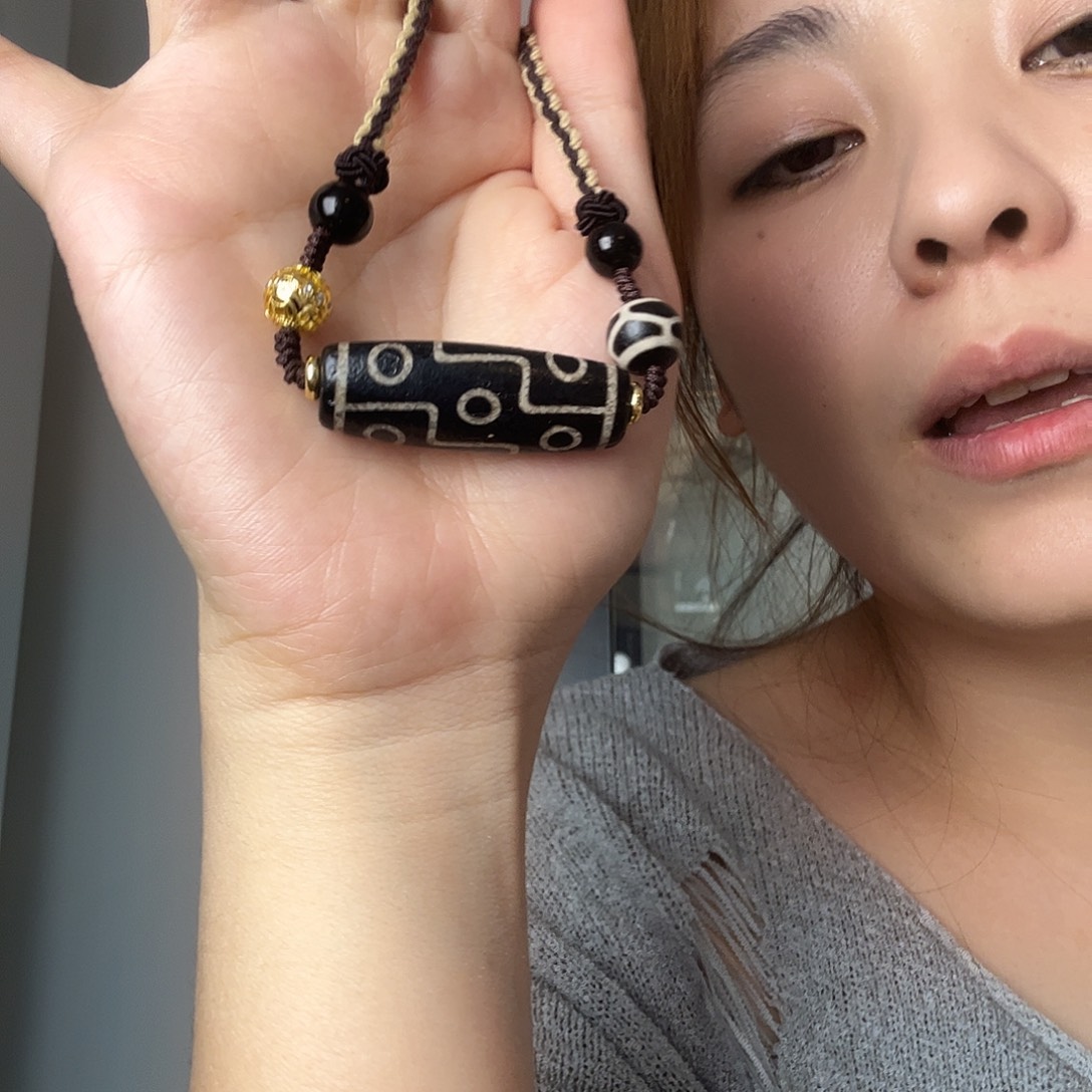 玛瑙/玉髓合金颈饰