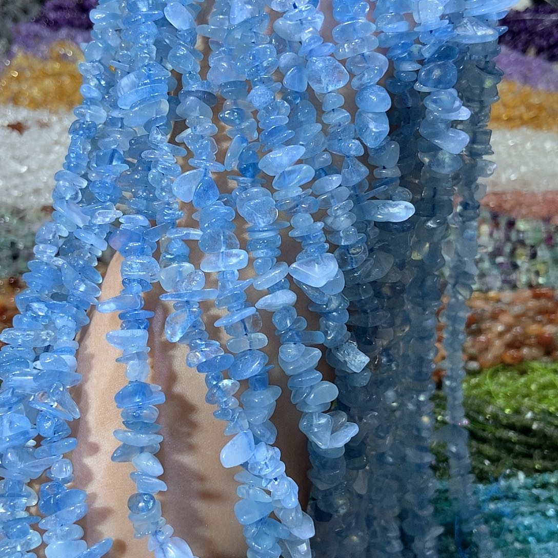 水晶珠宝半成品未镶嵌海蓝宝