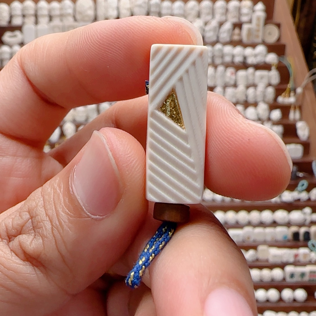 ༄***࿐其他猛犸象牙一字三通