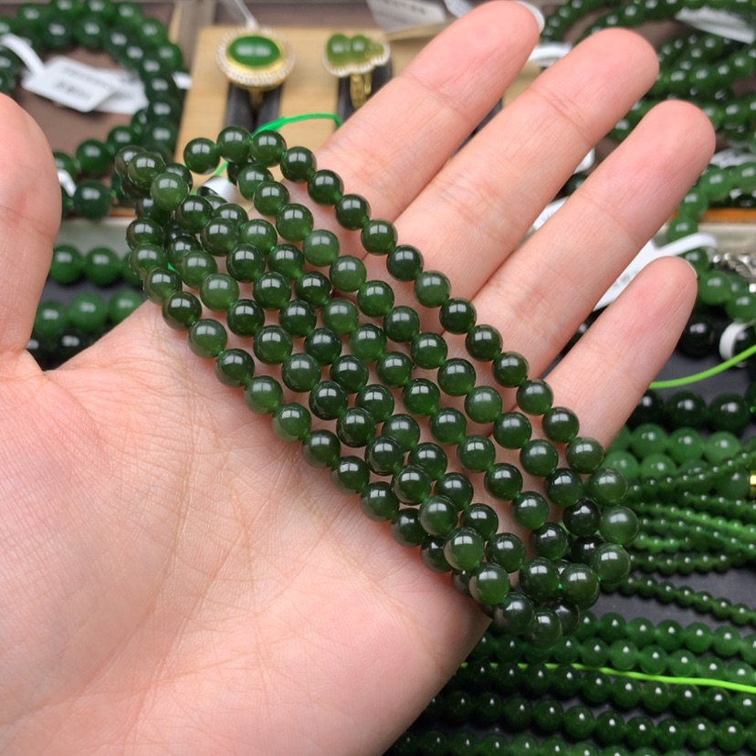 【闪购商品】颈饰未镶嵌和田玉（碧玉）小*