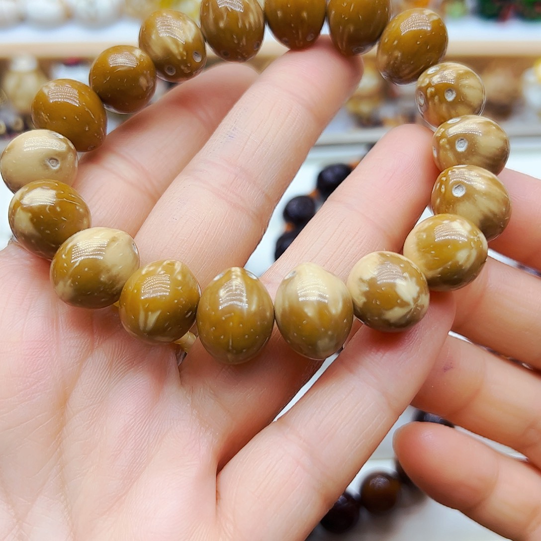 紫金鼠手串手工打磨手链