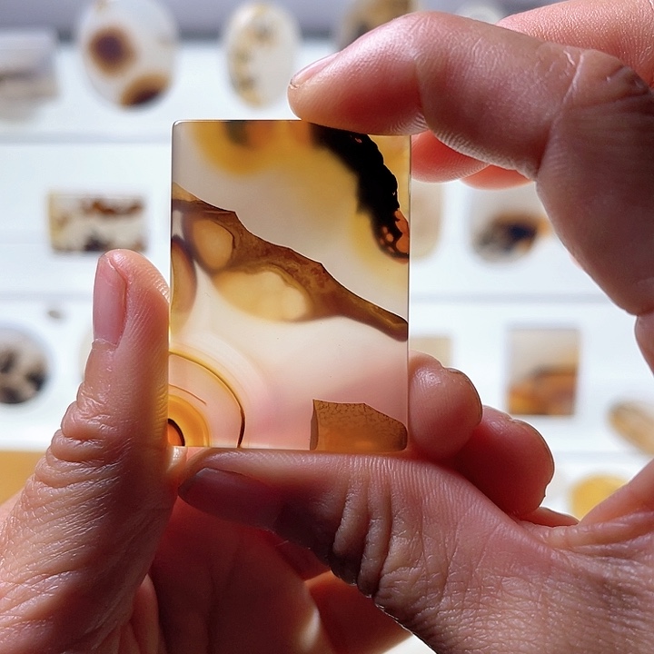 【闪购商品】玛瑙/玉髓珠宝半成品未镶嵌