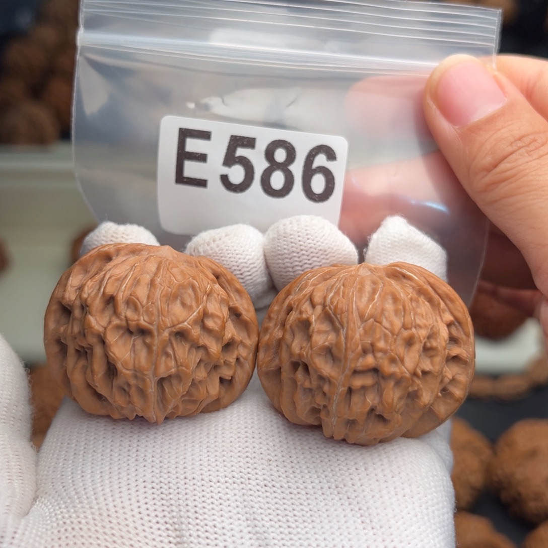 手串文玩核桃E586磨盘41