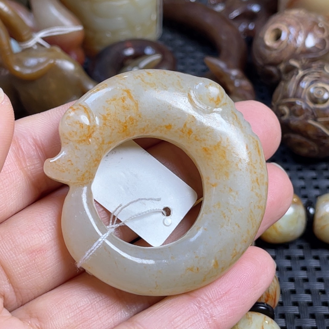 和田玉挂件未镶嵌