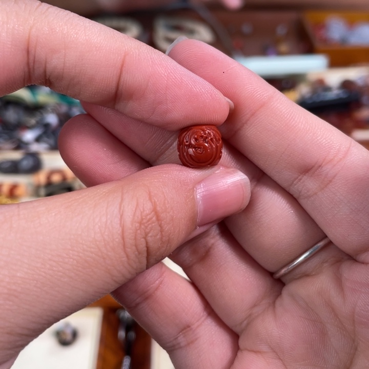 南红玛瑙未镶嵌颈饰49