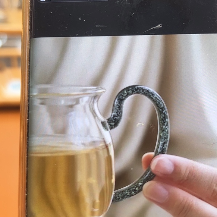 @***东吸管款水晶玻璃黑金