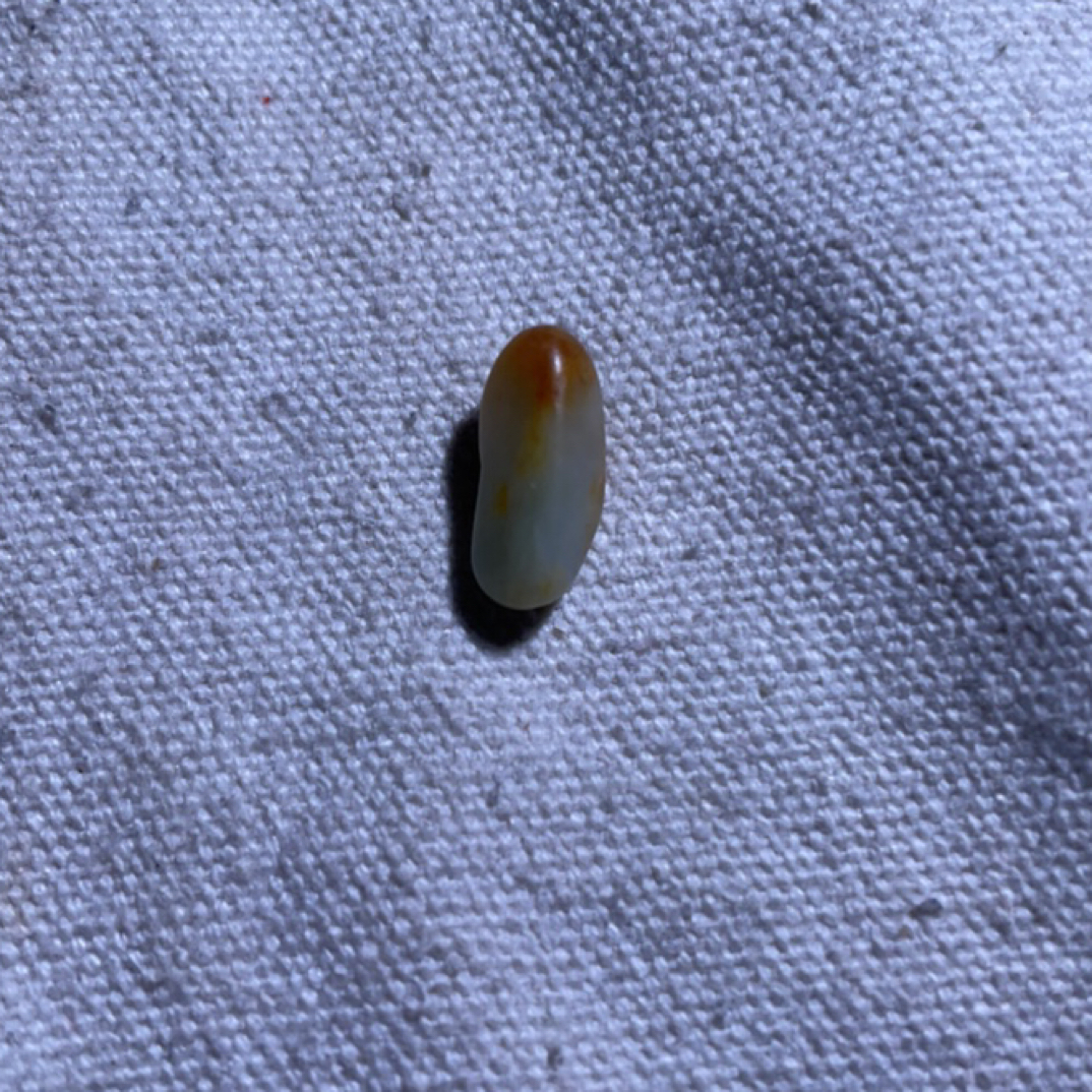 和田玉红皮项链子