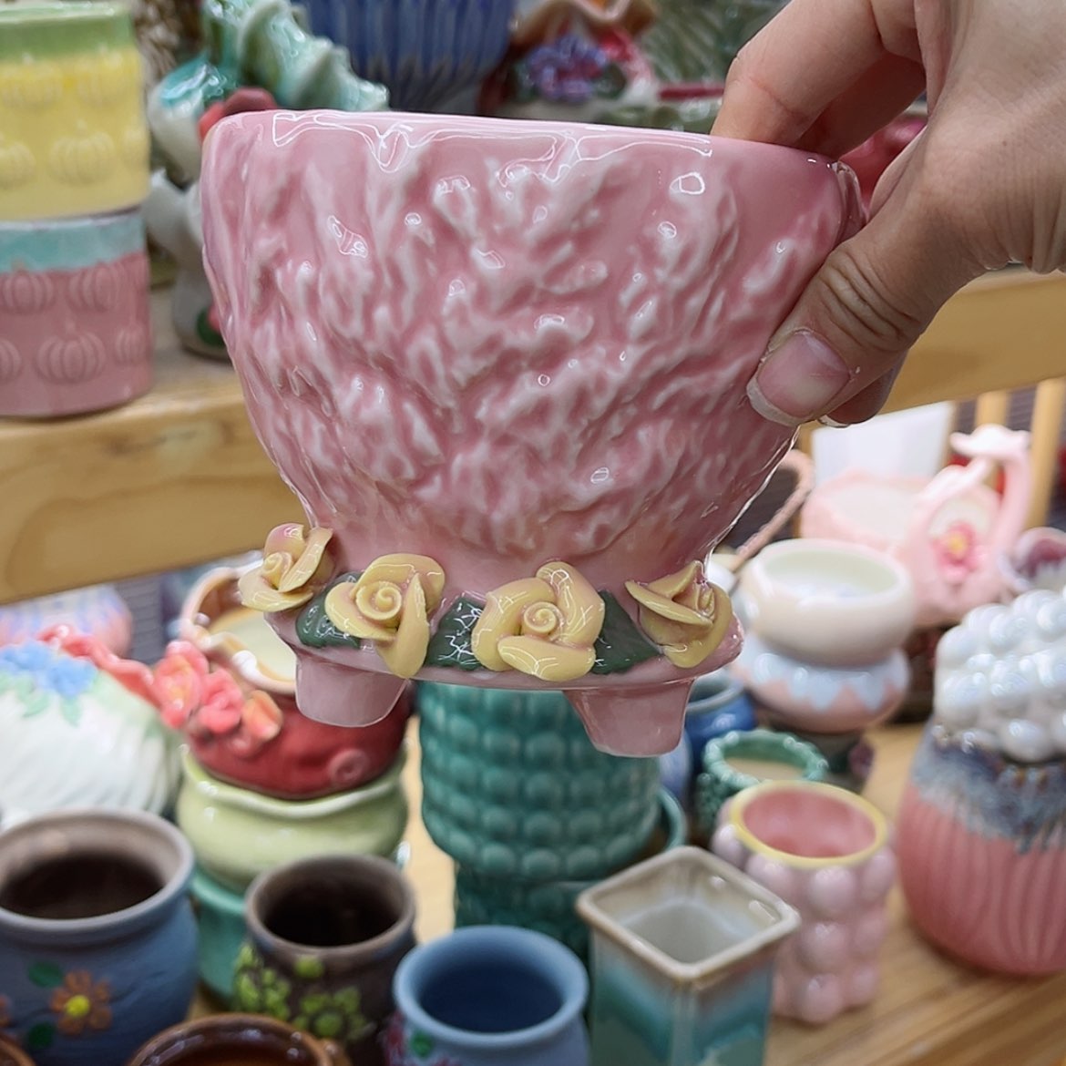 【闪购商品】陶瓷花盆