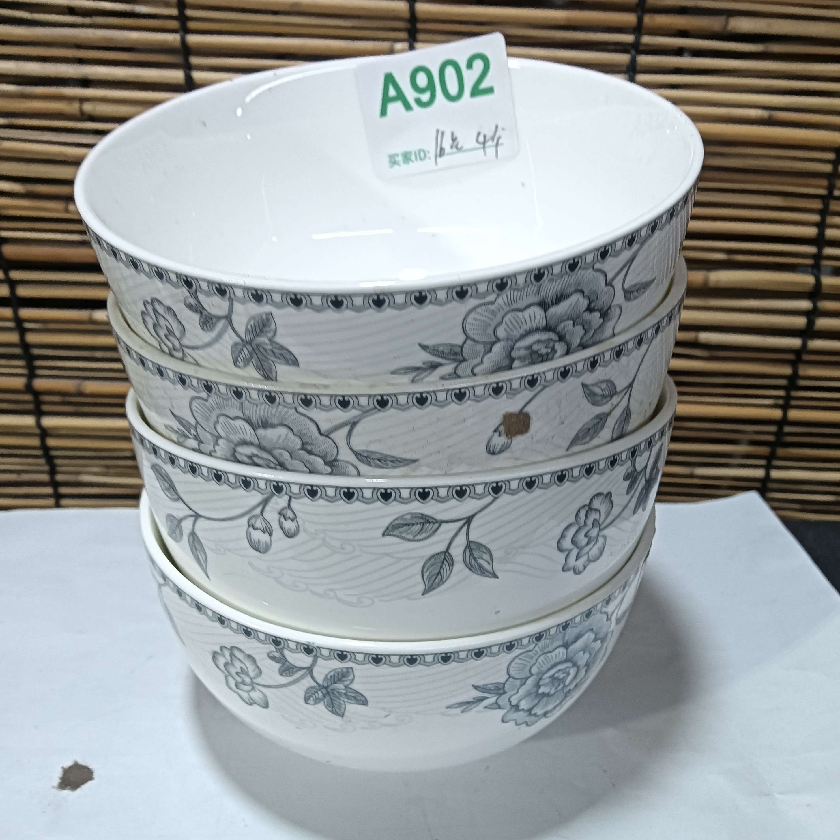 磁州窑陶瓷碗4个，直接12.5福利有单拍