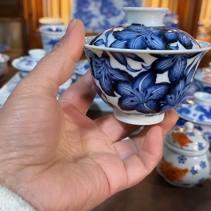 錡镇堂手工手绘茶器