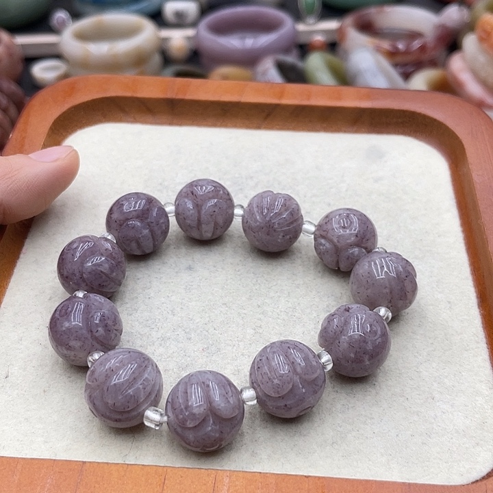 石英质玉圈口56未镶嵌