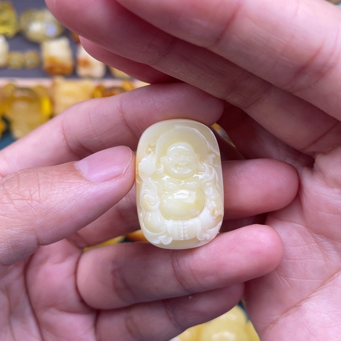 裸石琥珀未镶嵌蜜蜡