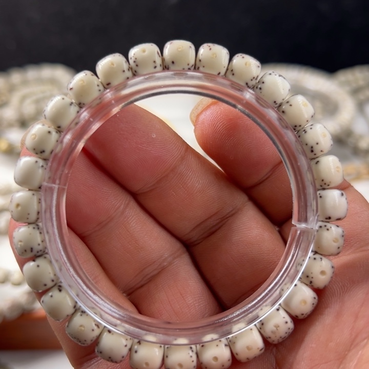 星月菩提吊坠87冰糖大留白