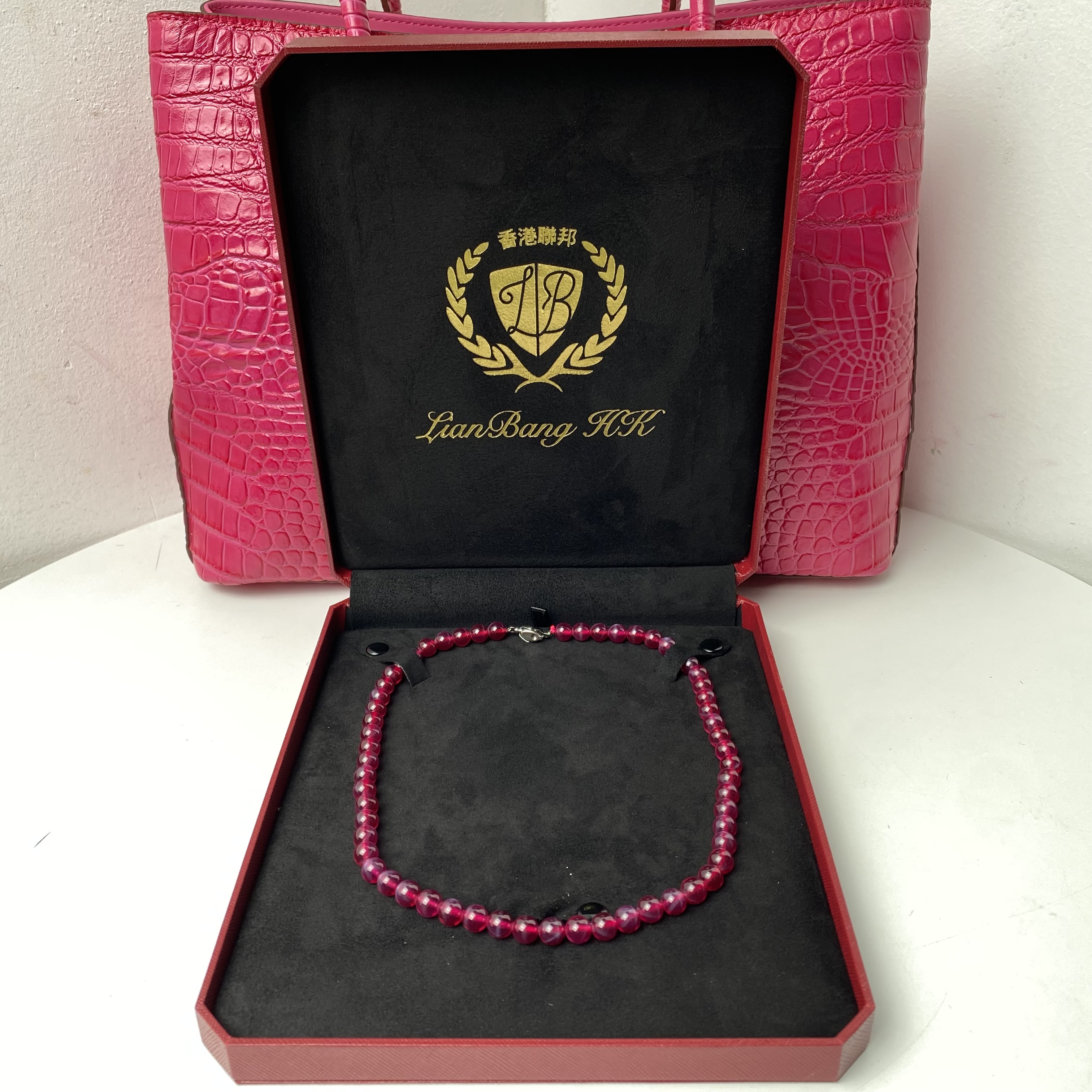 3281项链-星光红收藏级轻奢时尚设计首饰送礼盒