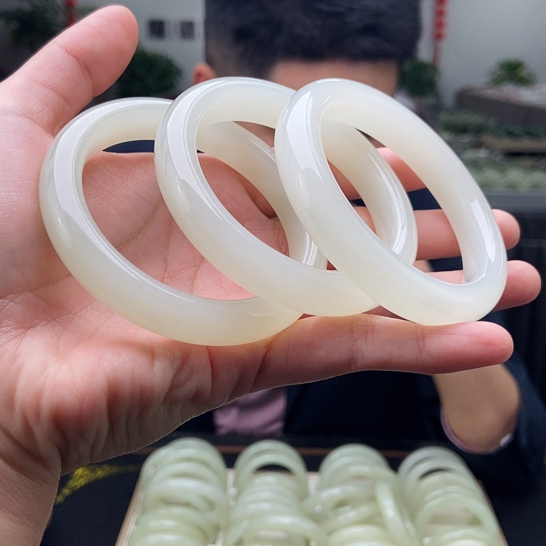 和田玉52-59颜色多样性发拍一发一未镶嵌