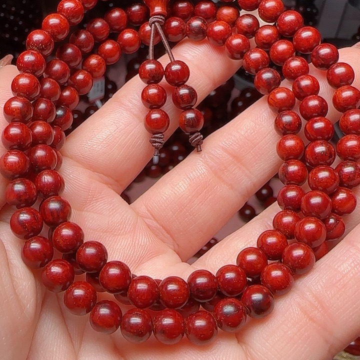 小叶紫檀手串/手链0.6/108