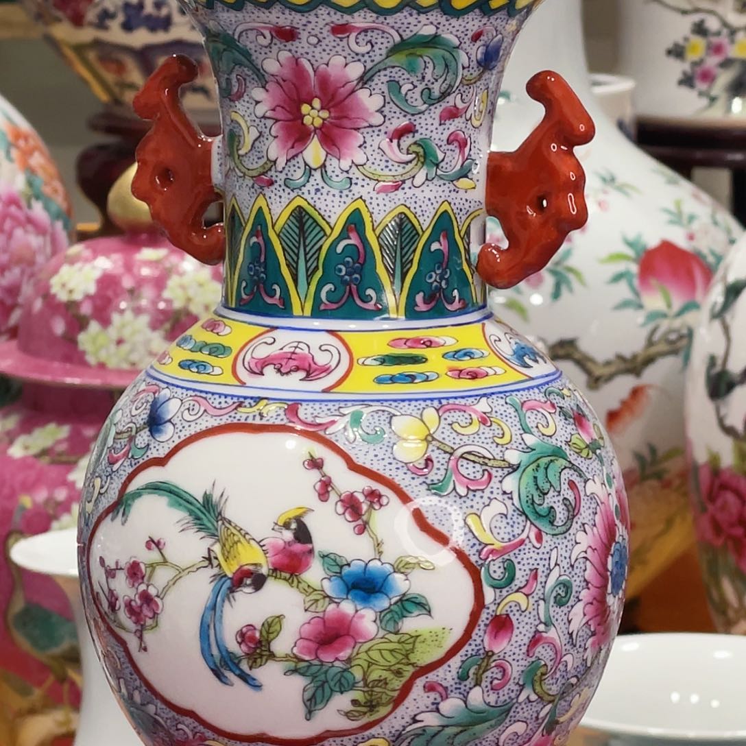 摆件如**祥景德镇的陶瓷