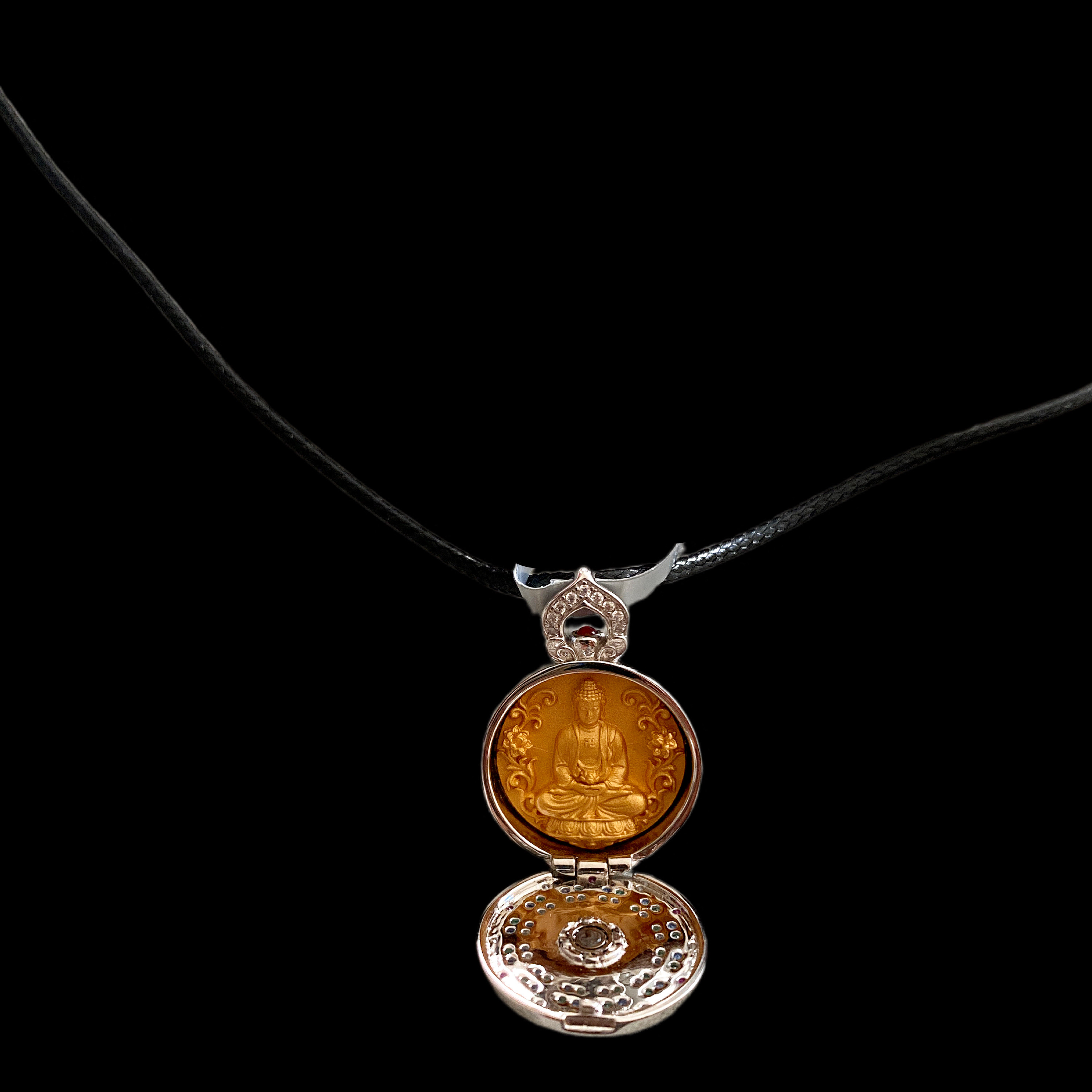 吊坠925银 N2459时尚银吊坠（阿弥）