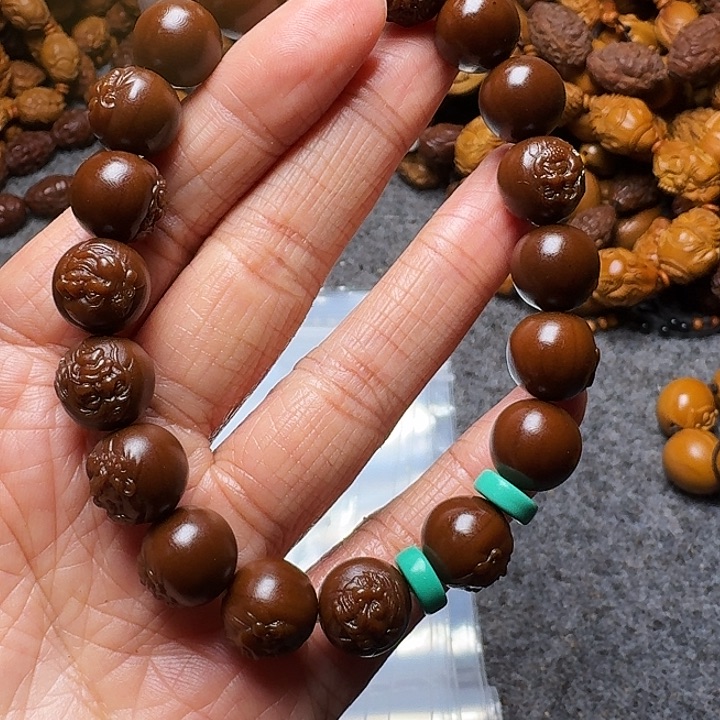 橄榄核手串我是你