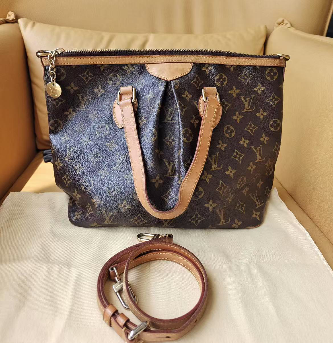 95新 LouisVuitton/路易威登 路易威登老花派拉蒙单肩包
