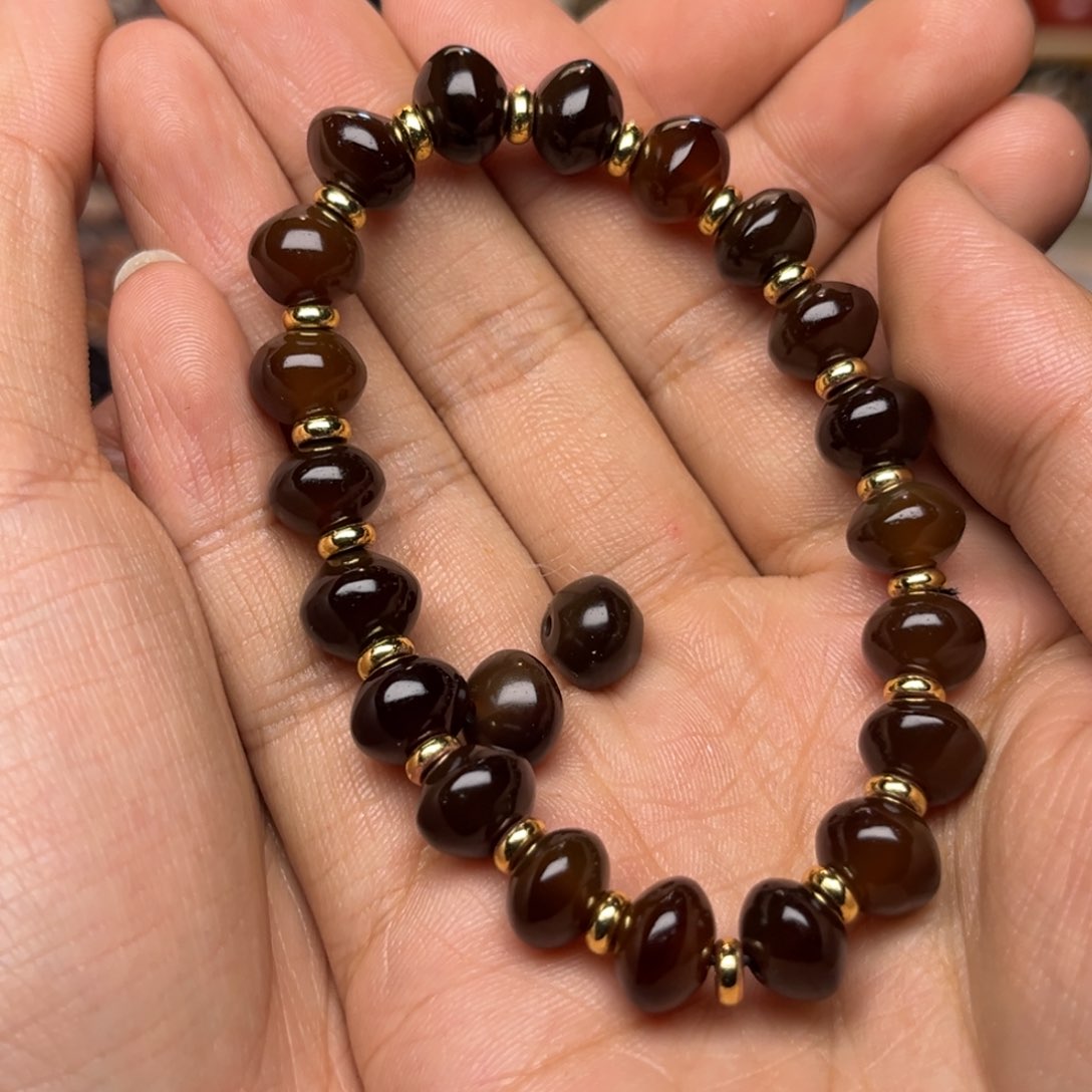 未镶嵌单珠玛瑙/玉髓十**梦