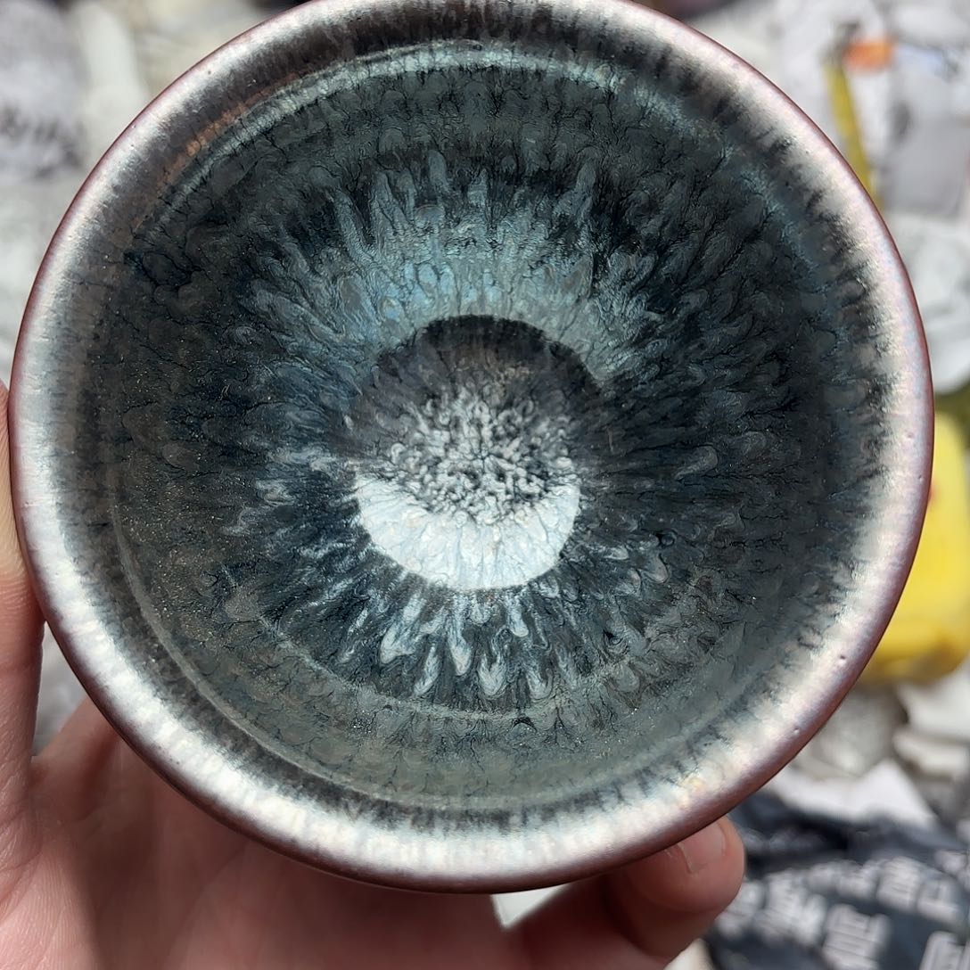 茶盏微瑕建盏主人杯一只