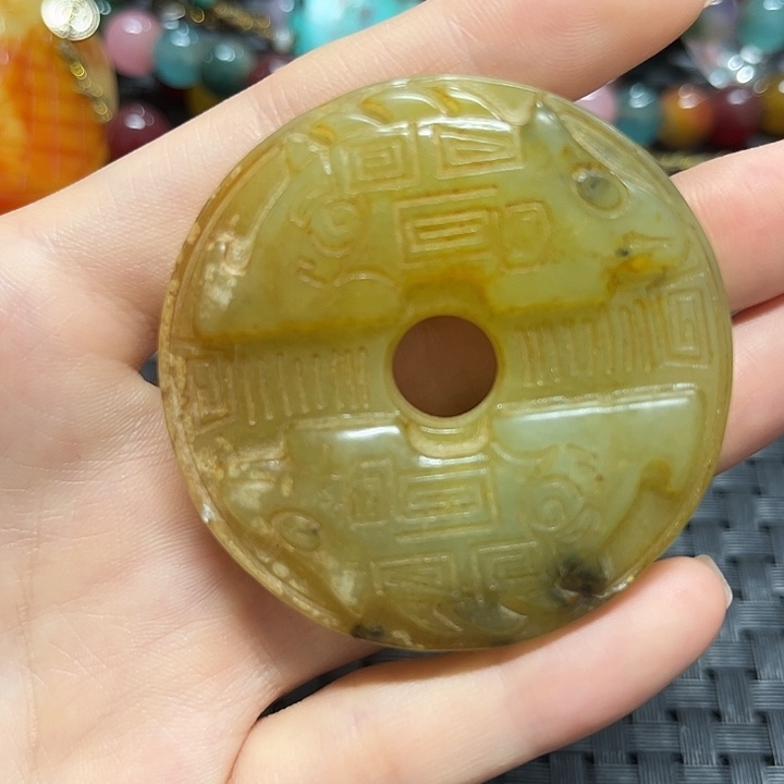 滴血莲花菩提把件