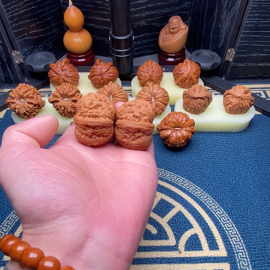 吊坠文玩核桃元宝42尺