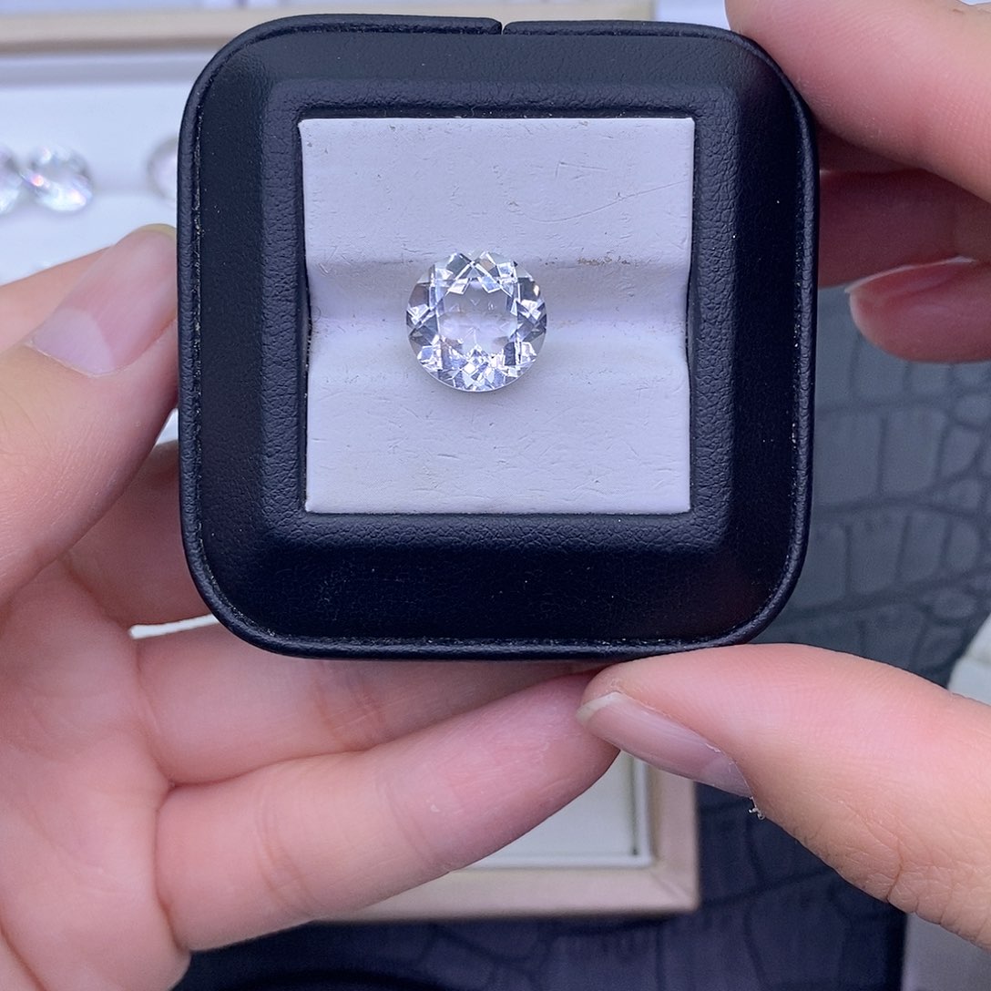 水晶纯天然无优化水晶裸石定制Q未镶嵌娜*